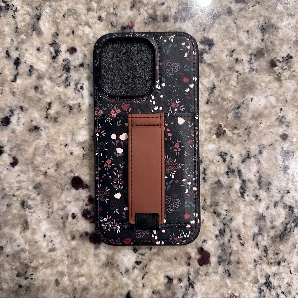 Walli Midnight Floral IPhone 14 Pro Case